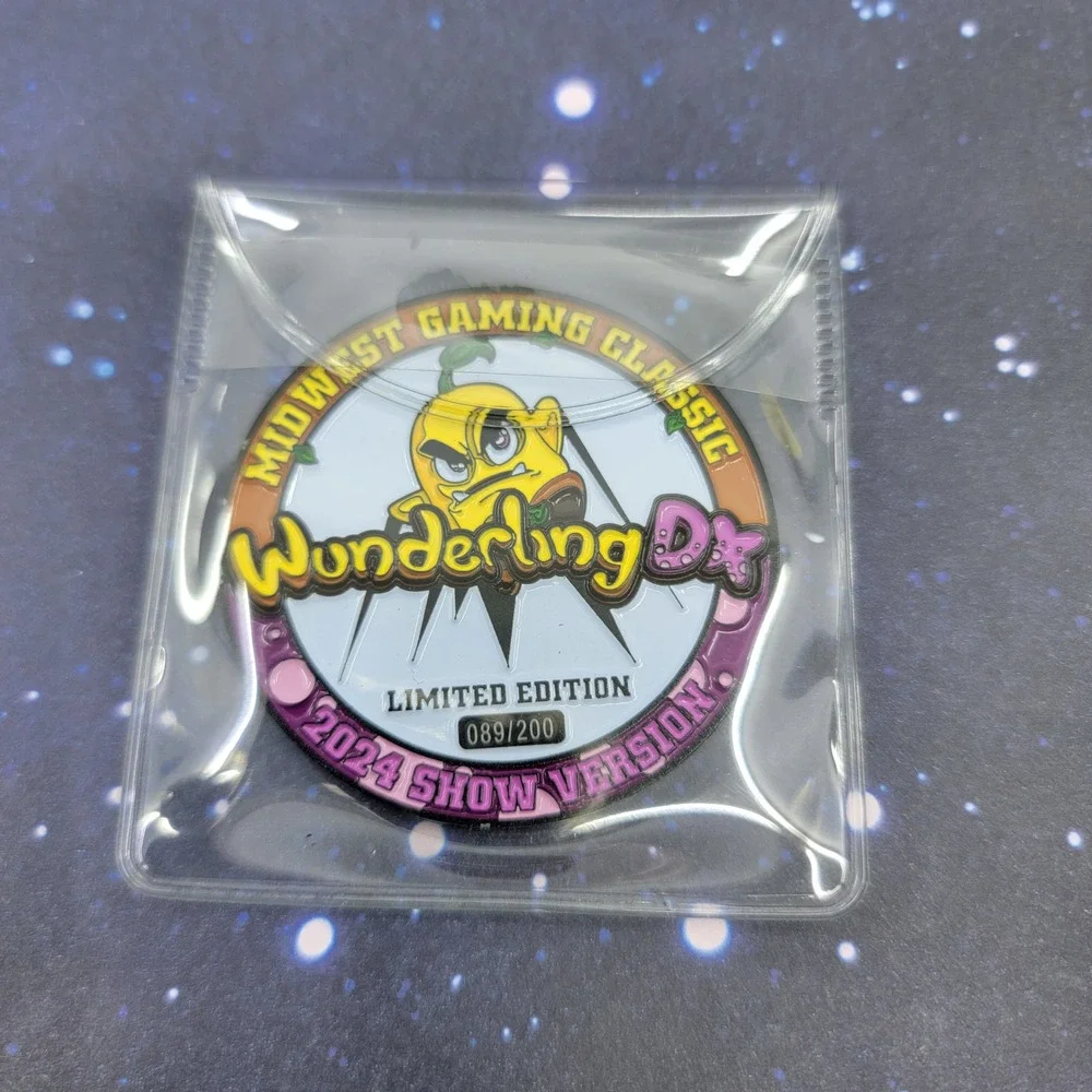 Wunderling DX Nintendo Switch Midwest Gaming Classic Limited Edition Plush Coin